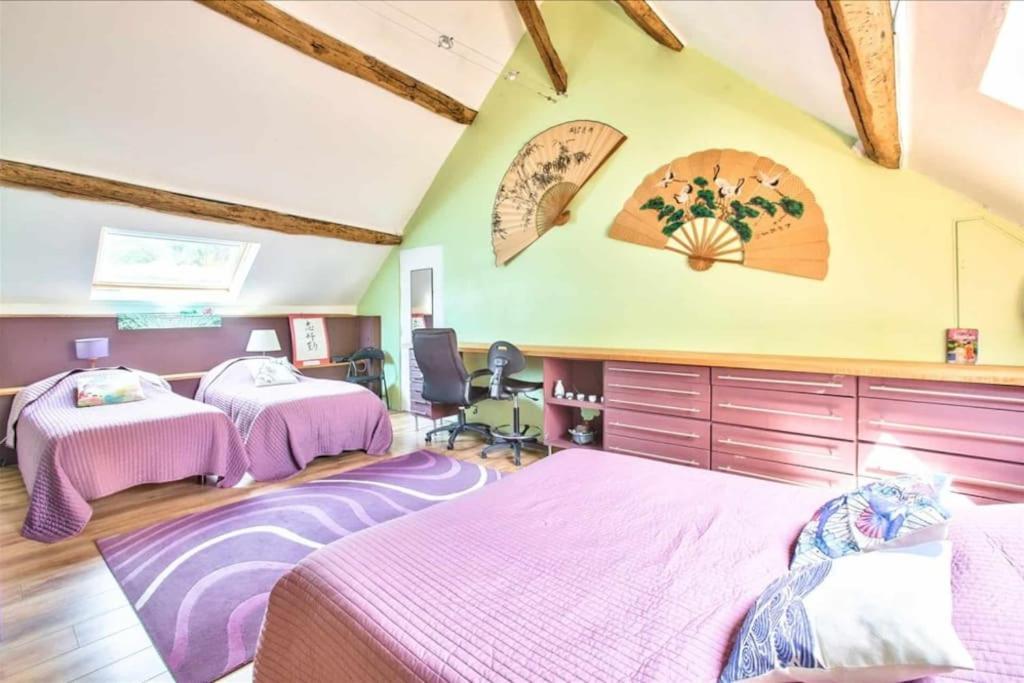 Domaine De Tardais, Ideal Famille Avec Piscine Et Nombreux Loisirs Senonches Bagian luar foto