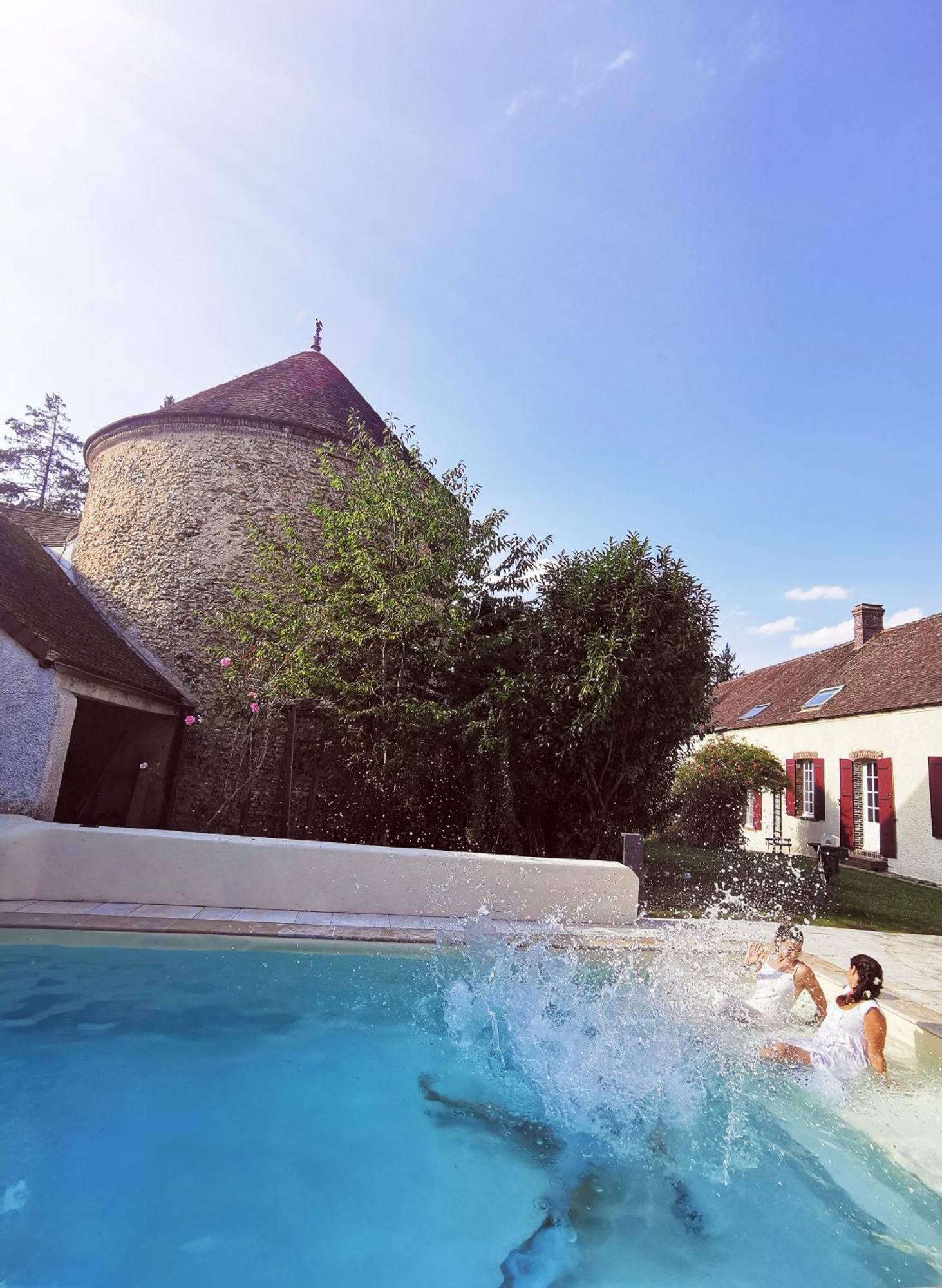 Domaine De Tardais, Ideal Famille Avec Piscine Et Nombreux Loisirs Senonches Bagian luar foto