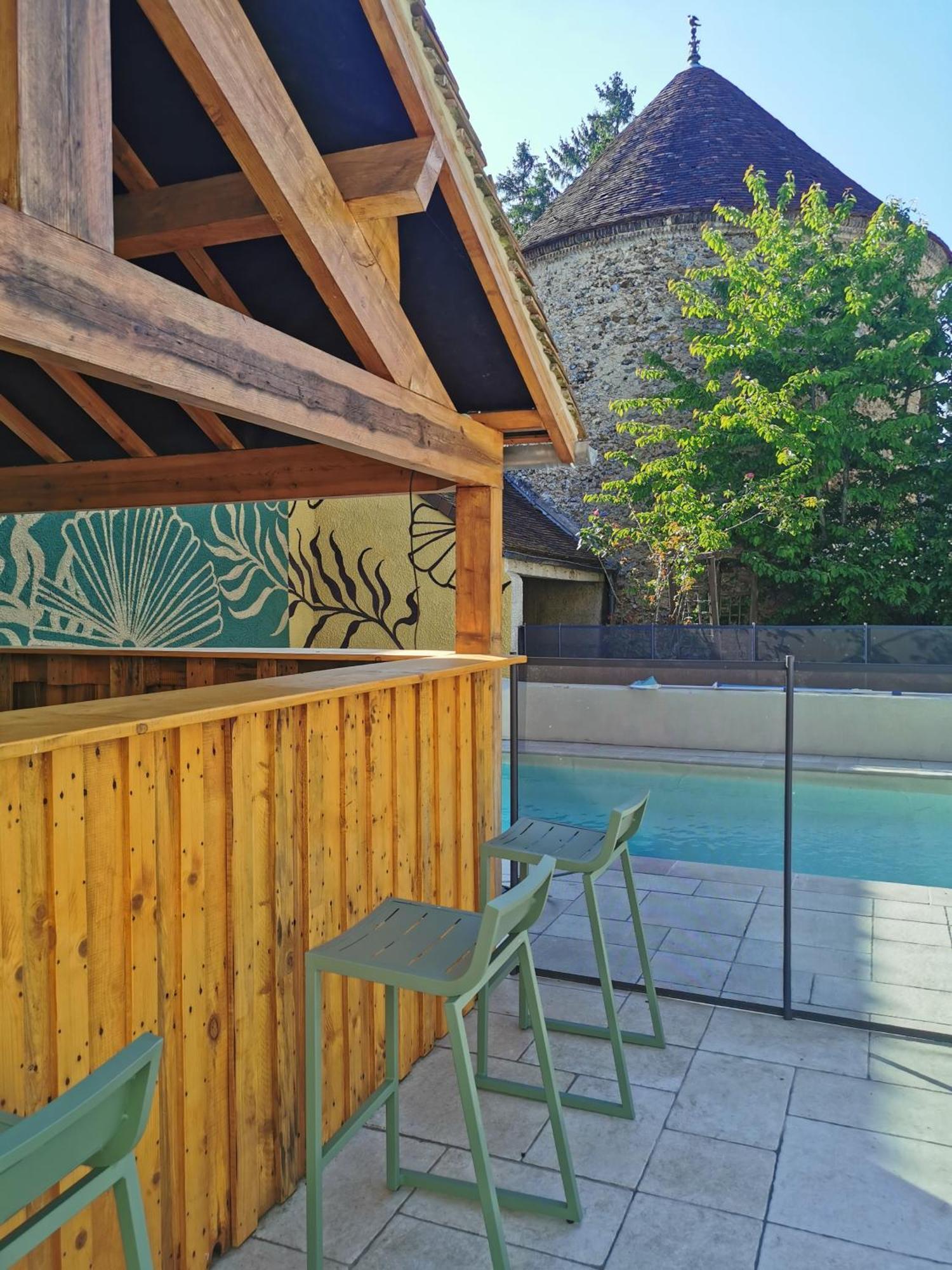 Domaine De Tardais, Ideal Famille Avec Piscine Et Nombreux Loisirs Senonches Bagian luar foto