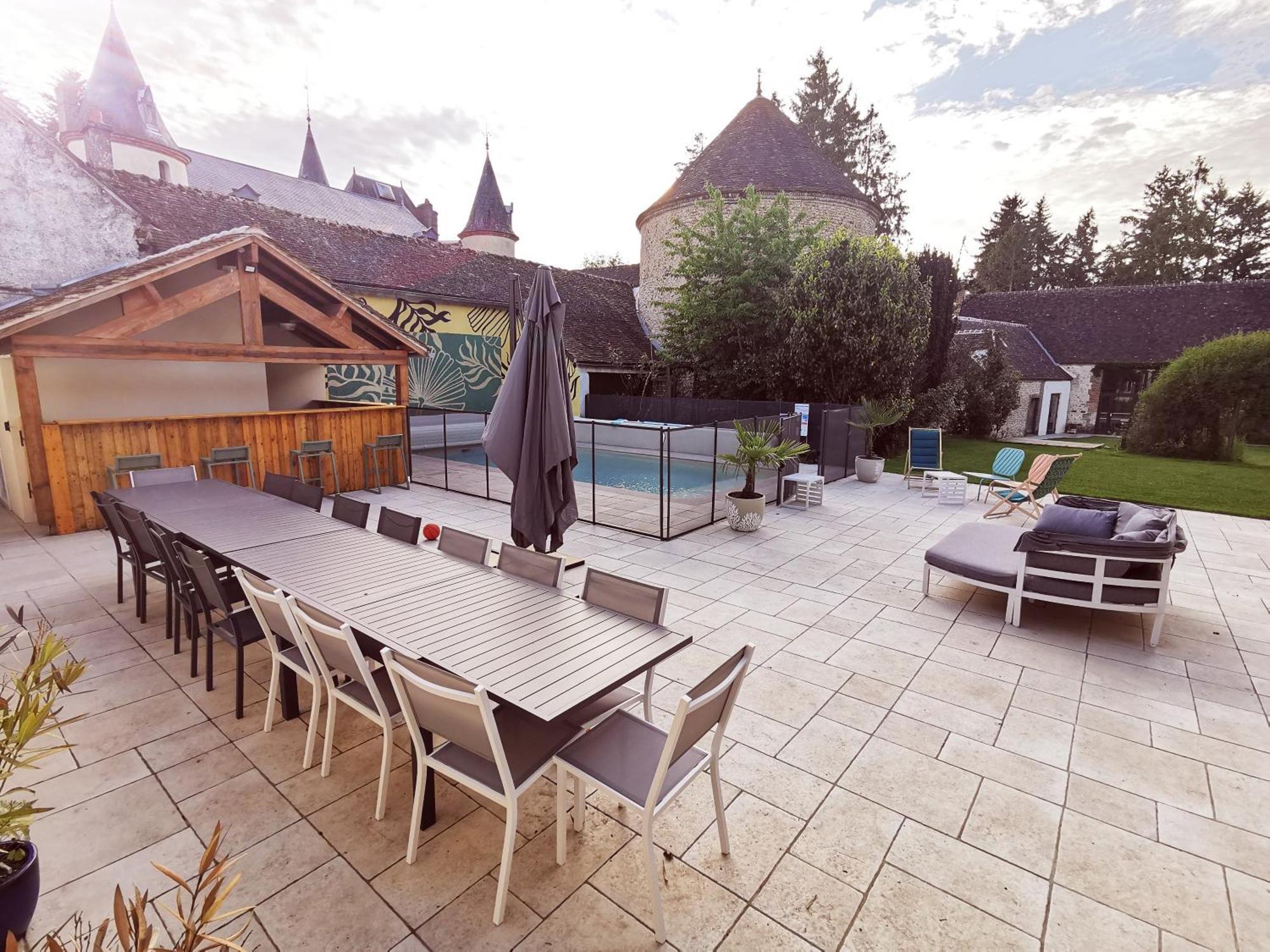 Domaine De Tardais, Ideal Famille Avec Piscine Et Nombreux Loisirs Senonches Bagian luar foto